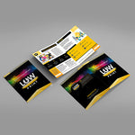 Carpeta A5 sin solapa barniz mate - MockUp LowPrint